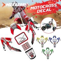 กราฟิกสติกเกอร์สำหรับ HONDA CRF50 XR50 CRF XR 50 50cc 70cc 90cc 110cc 125cc DIRT PIT BIKE PRO ค้างคาว