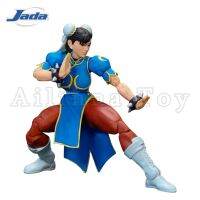 [สั่งซื้อล่วงหน้า] ของเล่น Jada Gratis Ongkir โมเดลเคลื่อนไหว Chun-Li ตุ๊กตาขยับแขนขาได้ขนาด6นิ้วสตรีทไฟเตอร์