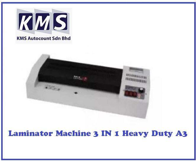 Laminator Machine 3 IN 1 Heavy Duty A3 Lazada