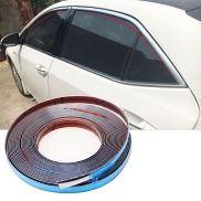 Shiben phổ mềm đúc Styling TRIM chống va chạm Dải phụ kiện ô tô PVC chống