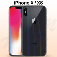 ฟิล์มกันรอยด้านหลัง โปร่งใส ไอโฟน เอ็กซ์ สีรุ้ง Back aurora Film Soft Screen Protection iPhone X (5.8") Rainbow