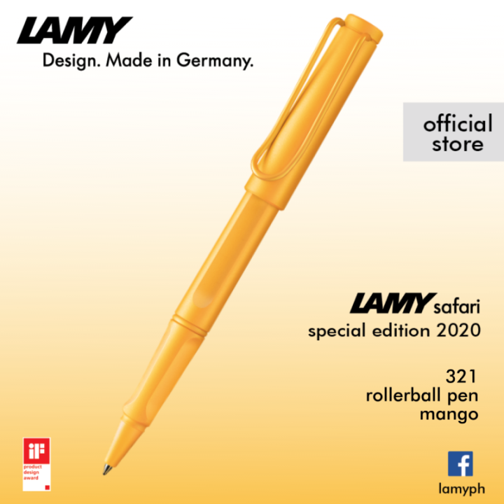LAMY Safari Rollerball Pen Special Edition 2022 Candy Mango Lazada PH