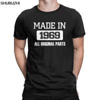 Made In 1969 T Shirts Mens 50Th Birthday 50 Years Old Clothes Tee Shirt 100 Cotton Tshirt