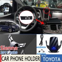 ที่จับโทรศัพท์มือถือรถยนต์สำหรับ Toyota Sienna XL30ที่2011 2012 2013 2014 2015 2016 2017 2018 2019 2020วงเล็บอุปกรณ์เสริมสำหรับ