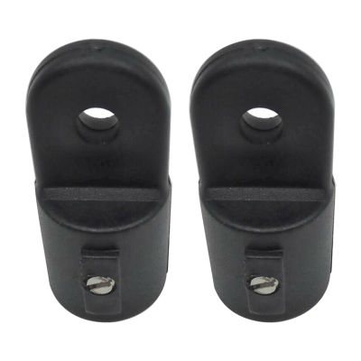 2pcs Bimini Top 22mm 25mm Plastic Replacement Boat Fitting Connecting Yacht Easy Install Portable Durable Professional Pipe Eye End Cap