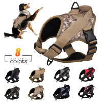 Dog Harness NO PULL Reflective Breathable Adjustable Harness For Dog Vest Pasted Name Outdoor Walking Dog Collar Strap