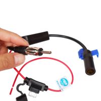 ❃♛ 12V 0.018A Universal Auto Car Radio FM Antenna Signal Amp Amplifier Booster Strengthen Radio FM AM Signal Amp Amplifier