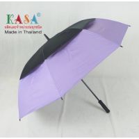 RUM ร่ม ร่มกอล์ฟ ร่ม 30นิ้ว 2ชั้น AUTO OPEN ผ้ากันUV ด้ามจับนุ่ม   ร่มกันน้ำ ร่ม ถูก ร่มUV ผลิตในไทย golf umbrella ร่มกันแดด  ร่มกันฝน