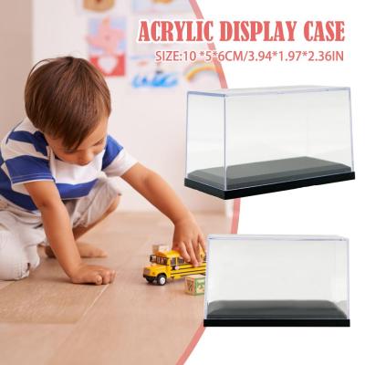 1:64 Acrylic Display Case Small Car Model Display Box Car Die Car Toy Box Cast For Scale Model Dustproof H0D5