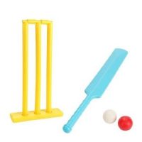 Suzakoo Childrens Plastic cricket balls playing Set sports toys fitness equipment