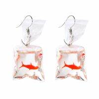 【DT】hot！ Fashion goldfish Dangle Earrings Womens Jewelry