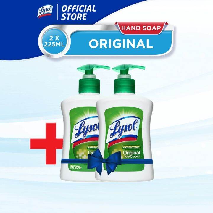 Lysol Antibacterial Hand Soap Original 225ml Twin Pack Lazada PH