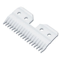 10pcslot 18 Teeth Ceramic Cutter Dog Grooming Blade Hair คร่อม