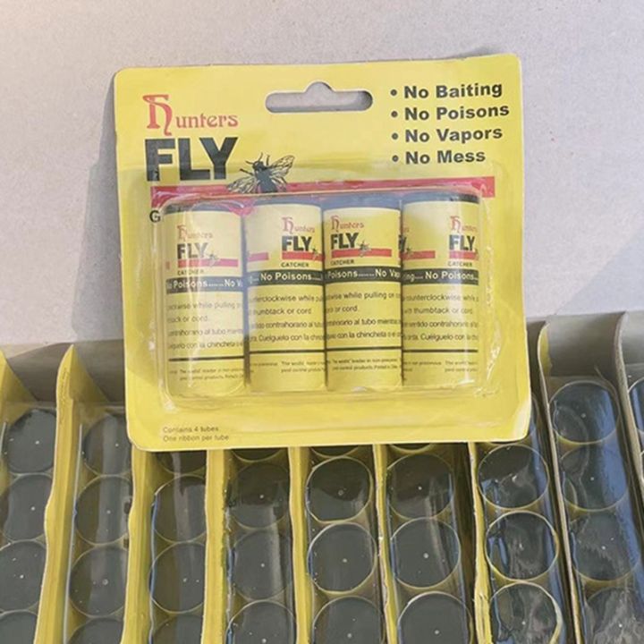 sticky-fly-roll-sticky-flyboard-fly-stick-fly-stick-mosquito-paper-fly-roll