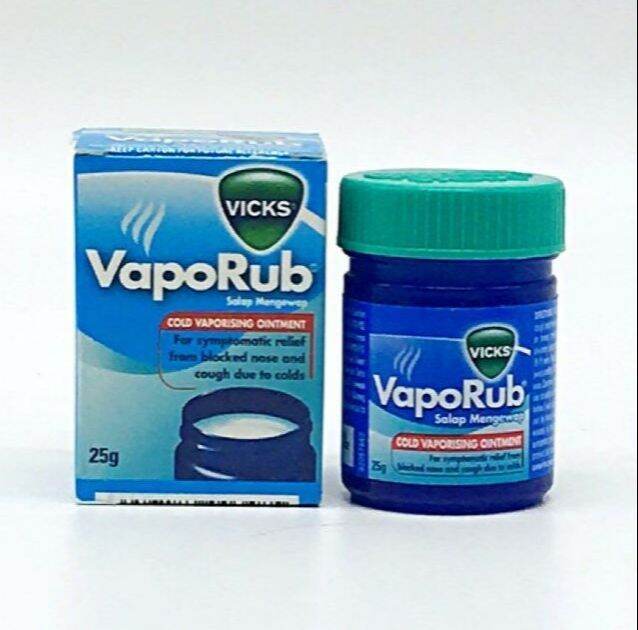 Vicks Vaporub Nose Block Relief 25g Lazada