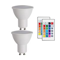 GU10 LED Lamp Smart Light Bulb Color Spotlight Neon Sign RGB Tape with Controller Light Lighting Dimmable Night Light