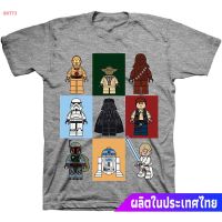 เสื้อยืดผู้ชายและผู้หญิง STAR WARS Lego Little &amp; Big Boys Character T Shirt Mens Womens T-shirtsS-5XL
