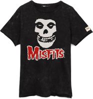 Misfits T-Shirt Unisex Men Women Rock Band Skull Logo Black Top