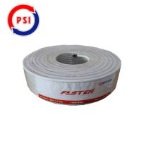 HOT SALE PSI-FAST สาย RG6 60% (100ม) ขาว/ดำ ##ทีวี กล่องรับสัญญาน กล่องทีวี กล่องดิจิตัล อิเล็แทรอนิกส์ เครื่องบันทึก กล้องวงจรปิด จานดาวเทียม AV HDMI