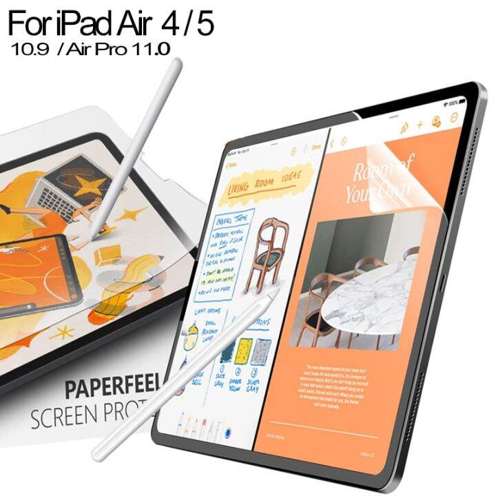 Paperlike Screen Protector for iPad Air 4 5 accessoire Matte Soft Glass