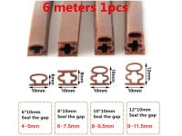 6เมตร X 10มิลลิเมตรกาวตนเองแบนยางโฟมคณะรัฐมนตรีประตูหน้าต่างแถบซีล Weatherstrip โฟมยางซิลิโคน