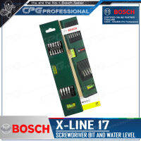 BOSCH เครื่องวัดระดับน้ำ ดอกไขควง (Spirit Level) รุ่น X-Line 17 ++ของแท้100%++