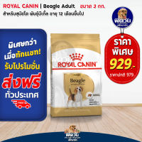 อาหารสุนัข ROYAL CANIN  Beagle Adult สุนัข1-6ปี 3 Kg