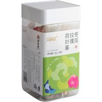 Baoyuantang winter melon rose lotus leaf tea 72g (12 bags) / can transparent triangle bag health authentic