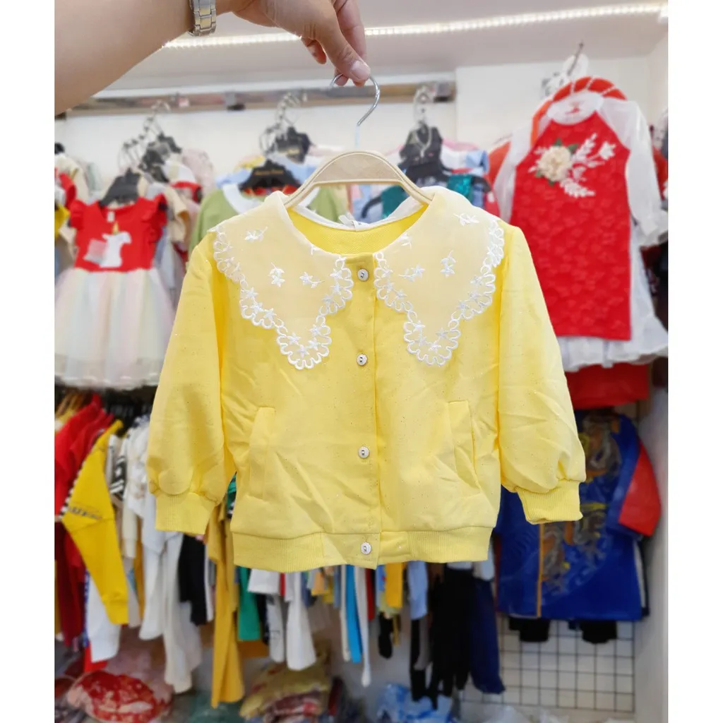 Áo khoác len dễ thương cho bé gái size 5-15kg hàng Quảng Châu cao ...