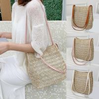 Summer Handmade Bags for Women Beach Weaving Ladies Straw Bag Wrapped Beach Bag Female Handbags Totes Messenger Bag