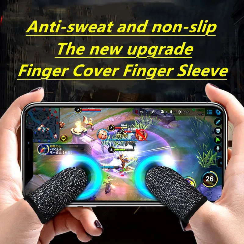  Mobile Game Finger Caps Non-Slip Touch Screen Gloves