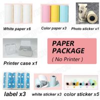 Thermal Label Sticker Receipt Paper Printer case For Peripage A6 Poooli and other photo printer Fax Paper Rolls