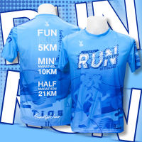 เสื้อกีฬา นักวิ่ง RUN FASTER BE STRONG วิ่งเพื่อสุขภาพ