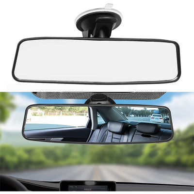 1ชิ้นมุมกว้างกระจกมองหลังที่มี360 ° หมุนปรับถ้วยดูดภายในกระจกมองหลังสากลรถยนต์กระจกมองหลัง