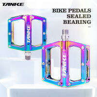 จักรยานเหยียบ TANKE TP-20 Ultralight อลูมิเนียมที่มีสีสัน Hollow Anti-Skid BEARING อุปกรณ์จักรยานเสือภูเขา MTB เท้าเหยียบ-nxfnxfnxghnxgb