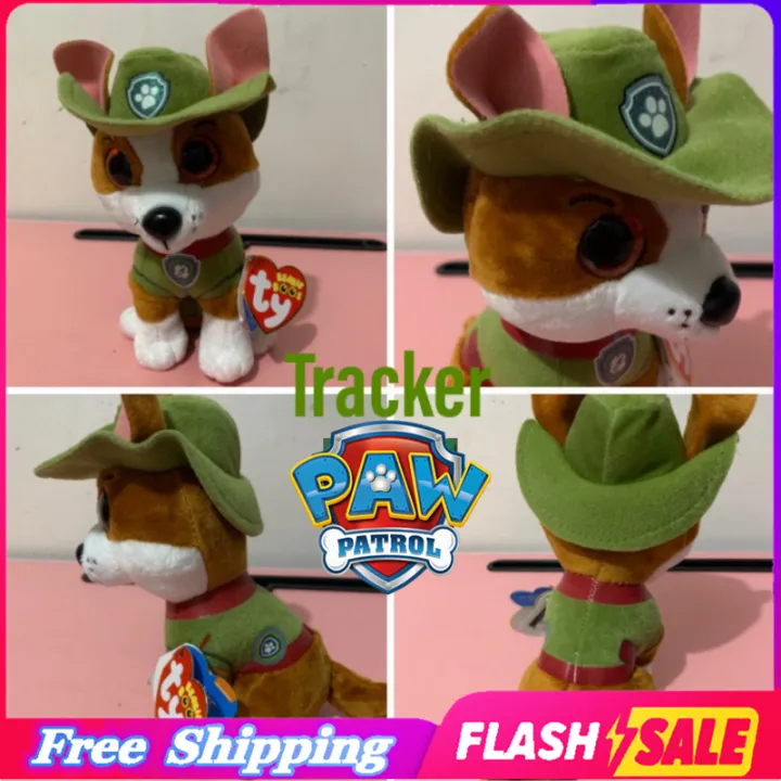 paw patrol tracker plush