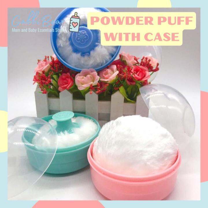 Baby Powder Puff with Case Lazada PH