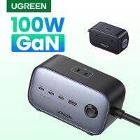 Ugreen Nexode 7 in 1 อะแดปเตอร์ชาร์จ USB C 100W หลายพอร์ต เข้าได้กับ MacBook Pro Air M1 iPhone 13 13 Pro Max SE 2022 iPad Pro Galaxy S22 S21 Tab A8 S