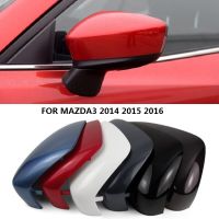 }{: 》 ”กระจกมองหลังกระจกมองหลังกระจกข้างเคสกันน้ำ Housing Shell สำหรับ MAZDA 3 2014 2015 AP 2016