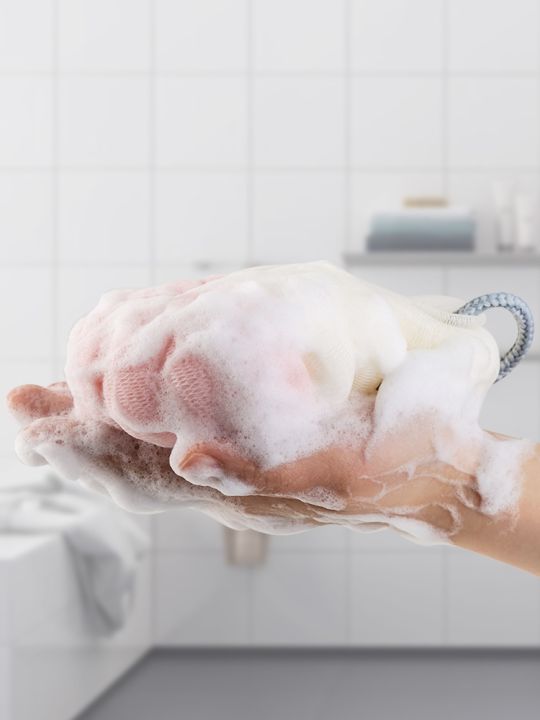 cw-exfoliating-scrubber-soft-shower-mesh-foaming-sponge-pumpkin-accessories-new