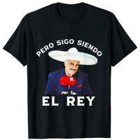 Chente Vicente Fernandez Pero Sigo Siendo El Rey Mexico Tshirt Gildan