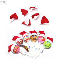 ZIBU 5pcs Christmas Lollipop COVER ตกแต่งคริสต์มาสปาร์ตี้สวนเครื่องประดับงานแต่งงาน