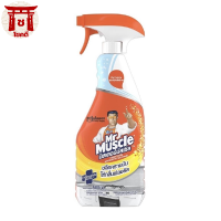 น้ำยาขจัดคราบไขมันห้องครัว MR.MUSCLE 500ml รหัสสินค้าli0876pf