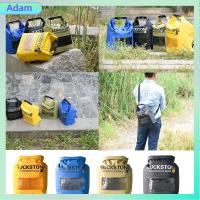 ADAM กันน้ำกันน้ำได้ ถุงดำน้ำว่ายน้ำ แบบพกพาได้ 5L 10L 20L ถุงเก็บสัมภาระ ที่มีคุณภาพสูง ใช้สำหรับพายเรือ กระเป๋าใส่ของ ถุงแห้งถุง