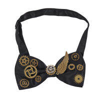 Steampunk Gear Vintage Bowknot Bow Tie Neck Wear