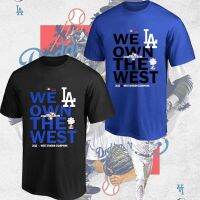 2022 We own West the Los Angeles Dodgers Dodge NL Division Champion T-shirt S-5XL