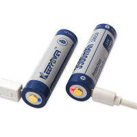 แบต Keeppower P1835U ราคาต่อก้อน (Ver.2020) Micro USB 18650 3.6V 3500mAh Rechargeable Battery