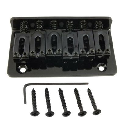 6 Strings Guitar Bridge 65mm Saddle Tailpiece for Guitar ST TL Electric Guitar Tremolo Bridge Standard Parts