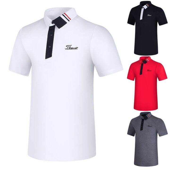 golf-mens-short-sleeved-t-shirt-top-golf-mens-sunscreen-quick-drying-breathable-ball-clothes-polo-shirt-pearly-gates-w-angle-utaa-taylormade1-odyssey-southcape-descennte-anew