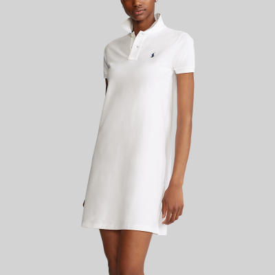 Polo Ralph Lauren DRESS ชุดเดรส  รุ่น WMPODRSNN820092 สี 100 WHITE